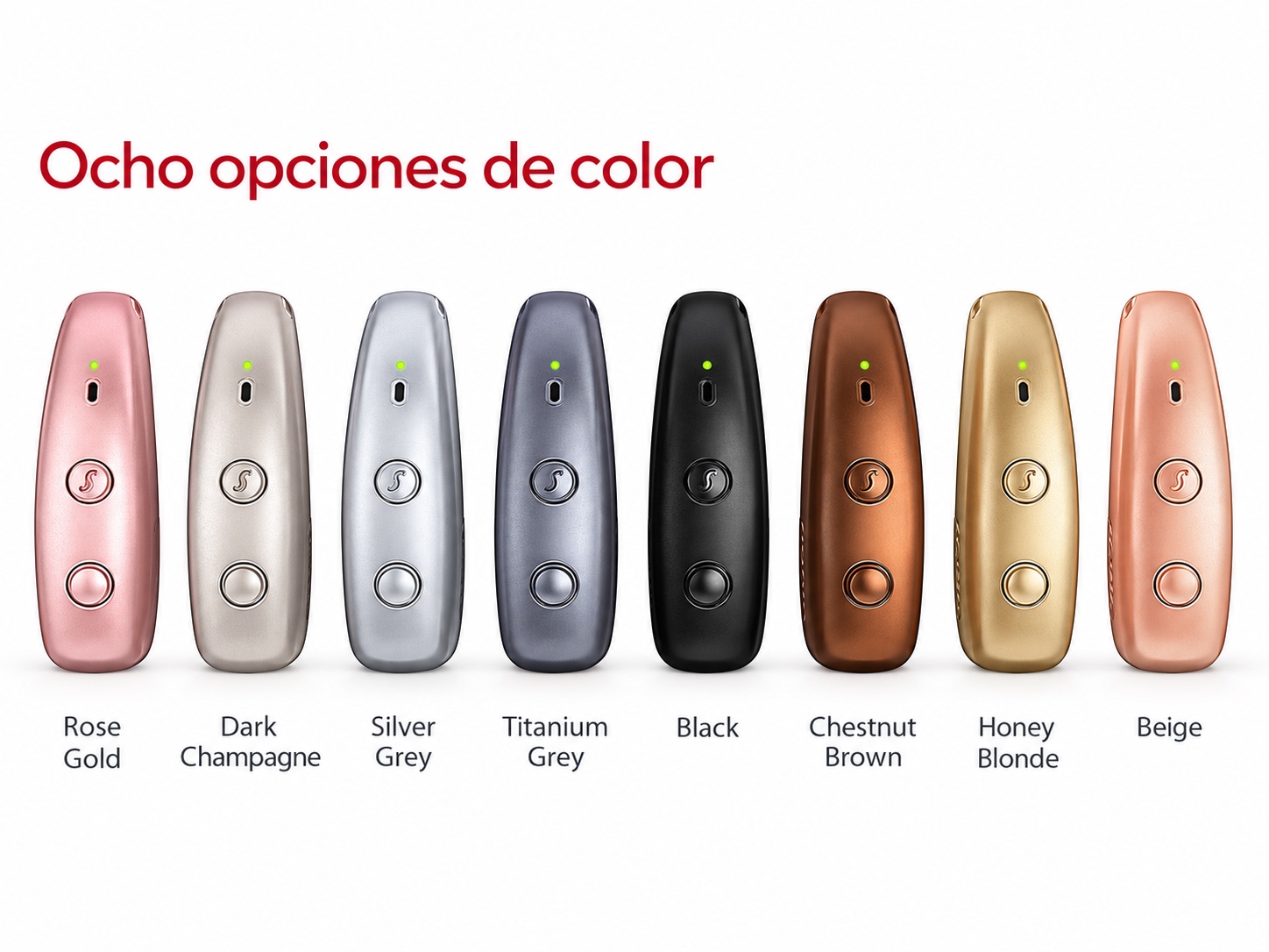 Los ocho acabados de Pure Charge and Go MaX