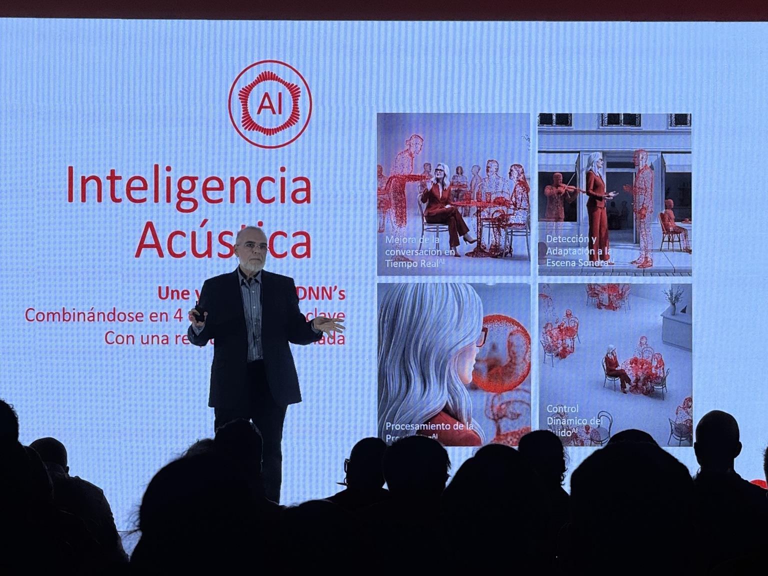 Explicación de inteligencia acústica durante la formación